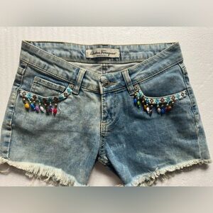 Salvatore Ferragamo Denim short